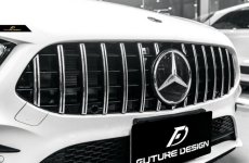 画像1: BENZ メルセデス・ベンツ A-Class W177 前期 パナメリカーナ グリル GTグリル A180 A200 A35 A45 AMG メッキ仕様 スポーツ (1)