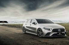 画像12: BENZ メルセデス・ベンツ A-Class W177 前期 パナメリカーナ グリル GTグリル A180 A200 A35 A45 AMG ブラック仕様 スポーツ (12)