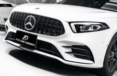 画像6: BENZ メルセデス・ベンツ A-Class V177 セダン用 GTR パナメリカーナ グリル GTグリル A180 A200 A35 A45 AMG ブラック仕様 スポーツ (6)