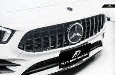 画像2: BENZ メルセデス・ベンツ A-Class W177 前期 パナメリカーナ グリル GTグリル A180 A200 A35 A45 AMG ブラック仕様 スポーツ (2)