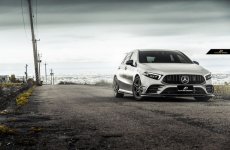 画像15: BENZ メルセデス・ベンツ A-Class W177 前期 パナメリカーナ グリル GTグリル A180 A200 A35 A45 AMG ブラック仕様 スポーツ (15)