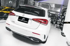 画像3: BENZ メルセデス・ベンツ W177 Aクラス カーボン リアスポイラー 本物ドライカーボン Drycarbon AMG (3)