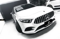 画像4: BENZ メルセデス・ベンツ A-Class W177 前期 パナメリカーナ グリル GTグリル A180 A200 A35 A45 AMG メッキ仕様 スポーツ (4)