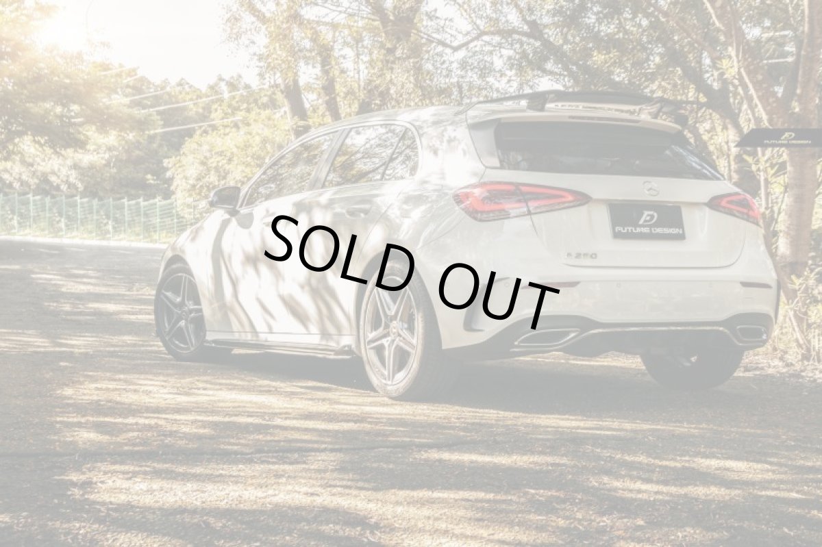 画像12: BENZ メルセデス・ベンツ W177 Aクラス AMGリアバンパー用カーボン カナード スプリッター 本物Drycabon ドライカーボン AMG (12)