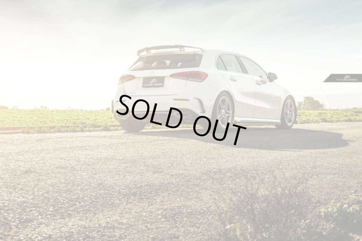 画像6: BENZ メルセデス・ベンツ W177 Aクラス AMGリアバンパー用カーボン カナード スプリッター 本物Drycabon ドライカーボン AMG (6)