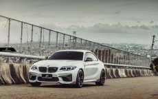 画像6: BMW F87 M2 フロントバンパー用カーボンスプリッター カバー 本物DryCarbon ドライカーボン スポイラー COVER (6)