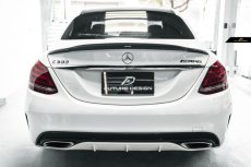 画像3: BENZ メルセデス・ベンツ Cクラス W205 セダン トランク用カーボン GT リアスポイラー リアウィング 本物DryCarbon ドライカーボン  (3)