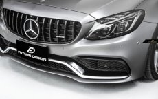 画像7: BENZ メルセデス・ベンツ C-Class AMG C63 前期用 パナメリカーナグリル W205 S205 C205 ブラックグリル (7)