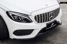 画像4: BENZ メルセデス・ベンツ フロントグリル W205 S205 C205 Cクラス 前期用 AMGパナメリカーナ GTRタイプ シルバーグリル (4)