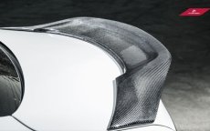 画像1: BENZ メルセデス・ベンツ W205 Cクラス セダン トランク用 リアスポイラー リアカウイング 本物DryCarbon ドライカーボン (1)