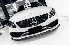 画像2: BENZ メルセデス・ベンツ フロントグリル W205 S205 C205 Cクラス 前期用 AMGパナメリカーナ GTRタイプ ブラックグリル (2)