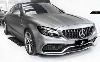 BENZ ベンツ Cクラス W205 C63 フロントシート用カーボンカバー