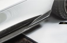 画像3: BENZ メルセデス・ベンツ C-Class C205 クーペ 2D AMGサイドステップ用カーボン スカート DryCarbon C180 C200 C43 (3)