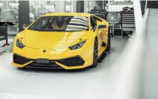 画像4: Lamborghini ランボルギーニ Huracan ウラカン LP610-4 フロント用ガーニッシュ カナード 本物DryCarbon ドライカーボン (4)