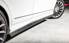 画像4: BENZ メルセデス・ベンツ Cクラス W204 サイド用サイドスカート スポイラー ステップ 本物DryCarbon ドライカーボン AMG (4)