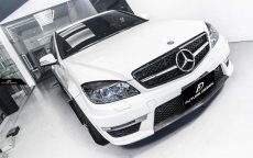 画像4: BENZ メルセデス・ベンツ AMG C63ルック グリル Cクラス W204 07~13年 フロント用 ブラック・メッキ グリル (4)