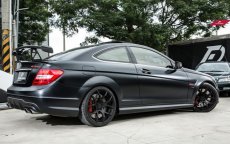 画像15: BENZ メルセデス・ベンツ Cクラス W204 トランク専用GT リア ウィング スポイラー 本物DryCarbon ドライカーボン (15)