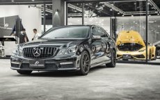 画像2: BENZ メルセデス・ベンツ Eクラス W212 前期車フロント用AMGパナメリカーナ GTR グリル GT ブラックメッキ (2)