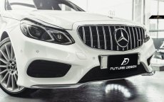 画像4: BENZ メルセデス・ベンツ Eクラス W212 LCI 後期車フロント用AMGパナメリカーナ GTR グリル GT クローム メッキ (4)