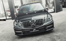 画像1: BENZ メルセデス・ベンツ Eクラス W212 前期車フロント用AMGパナメリカーナ GTR グリル GT ブラックメッキ (1)