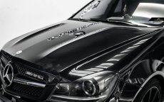 画像6: BENZ メルセデス・ベンツ C-Class W204 S204 C204 後期用  C63ルック ボンネット AMG (6)