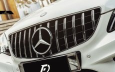 画像3: BENZ メルセデス・ベンツ W207 Eクラス クーペ 後期車 フロント用 GT パナメリカーナグリル C207 (3)