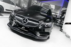 画像6: BENZ メルセデスベンツ Eクラス W212 後期車 LCI AMGフロントバンパー用リップスポイラー 本物DryCarbon ドライカーボン (6)