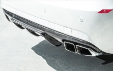 画像3: BENZ メルセデスベンツ Eクラス W212 AMGバンパー用ディフューザー 本物Carbon カーボン  (3)