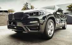 画像6: BMW G01 X3 フロント用艶ありブラック キドニーグリル センターグリル S1 (6)