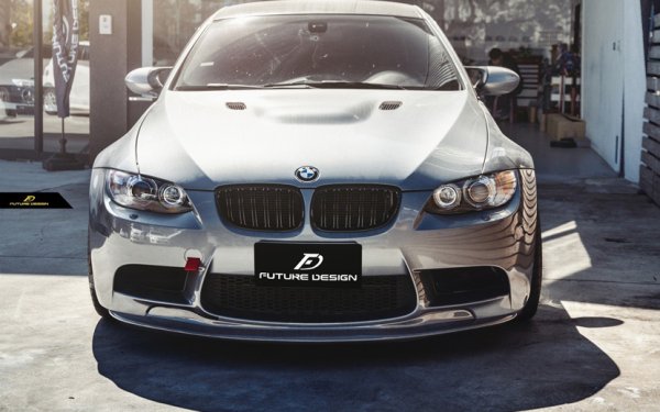 BMW 3シリーズ E92 E93 前期 フロント用 艶ありブラック キドニー