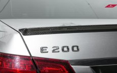 画像3: BENZ メルセデスベンツ Eクラス W212 LCI 後期車 トランク用リアスポイラー 本物DryCarbon ドライカーボン (3)