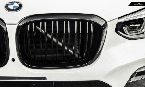 BMW G01 X3 フロント用艶ありブラック キドニーグリル センターグリル