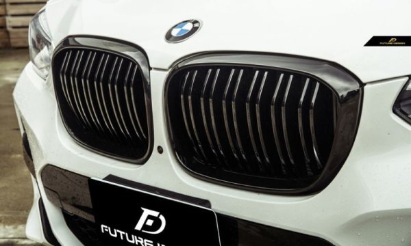 BMW G01 X3 フロント用艶ありブラック キドニーグリル センターグリル