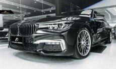 画像7: BMW G11 G12 7シリーズ 前期車 セダン用 フロント艶黒 キドニー グリル 730 740 750 760 Mスポーツ (7)