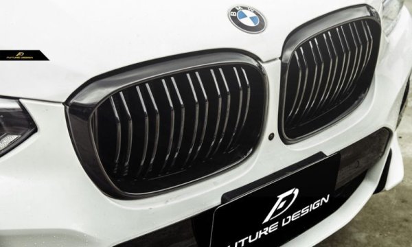 BMW G01 X3 フロント用艶ありブラック キドニーグリル センターグリル