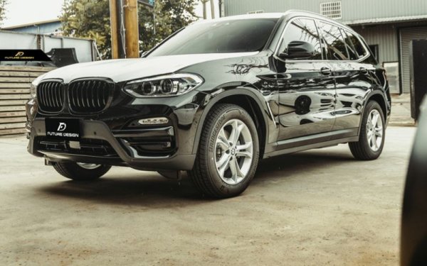 BMW G01 X3 フロント用艶ありブラック キドニーグリル センターグリル