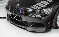 画像5: BMW 3シリーズ E92 E93 前期 フロント用 青紺赤 艶ありブラックキドニーグリル センターグリル S2 M3 (5)