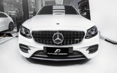 画像6: BENZ メルセデス・ベンツ W213 Eクラス用パナメリカーナ グリル GTグリル 艶ありブラック (6)