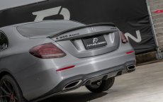 画像6: BENZ ベンツ Eクラス W213 AMGバンパー用リア ディフューザー E200 E250 E300 E400 E43 本物DryCarbon ドライカーボン (6)