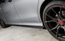 画像4: BENZ メルセデス・ベンツ Eクラス W213 サイドステップ用スカート スポイラー 本物DryCarbon ドライカーボン (4)