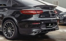 画像1: BENZ メルセデス・ベンツ GLC C253 クーペ トランク用リアスポイラー 本物DryCarbon ドライカーボン (1)