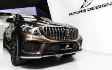 画像2: BENZ メルセデス・ベンツ GLE W292 C292 クーペ用 パナメリカーナ GTR メッキ仕様 グリル　 (2)