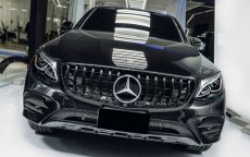 画像7: BENZ メルセデス・ベンツ W253 X253 C253 クーペ用 パナメリカーナ GTR ブラック仕様 グリル　 (7)