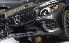 画像5: BENZ メルセデス・ベンツ W253 X253 C253 クーペ用 パナメリカーナ GTR ブラック仕様 グリル　 (5)