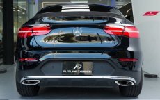 画像2: BENZ メルセデス・ベンツ GLC C253 クーペ トランク用リアスポイラー 本物DryCarbon ドライカーボン (2)