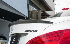 画像3: BENZ メルセデス・ベンツ CLAクラス W117 トランク用リアスポイラー 本物DryCarbon ドライカーボン (3)