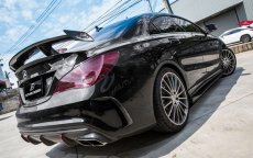 画像3: BENZ メルセデス・ベンツ CLA-Class W117 トランク用リアウィング スポイラー 本物DryCarbon ドライカーボン (3)