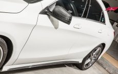 画像2: BENZ メルセデス・ベンツ CLAクラス W117 サイド用 ステップ 本物DryCarbon ドライカーボン (2)