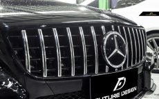 画像3: BENZ メルセデス・ベンツ W218 CLSクラス 前期用 AMGパナメリカーナグリル GTR タイプ メッキクローム (3)