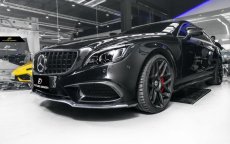 画像3: BENZ メルセデス・ベンツ W218 CLSクラス LCI 後期用 AMGパナメリカーナグリル GTR タイプ ブラック 艶黒 (3)